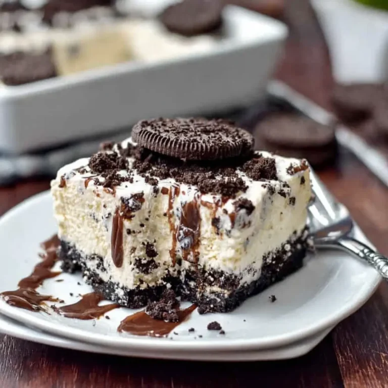 No Bake Oreo Cheesecake