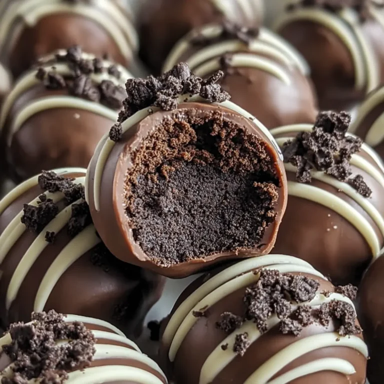 No Bake Oreo Truffles