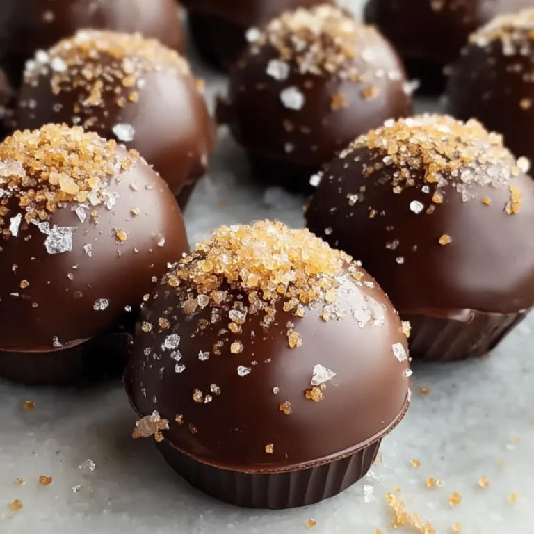 Salted Caramel Truffles