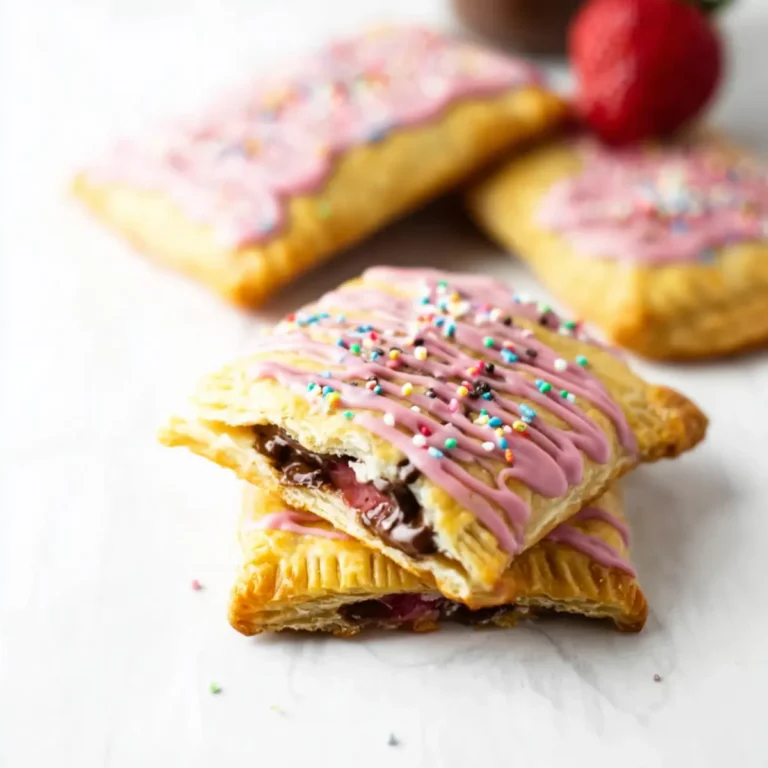 Strawberry Nutella Poptarts