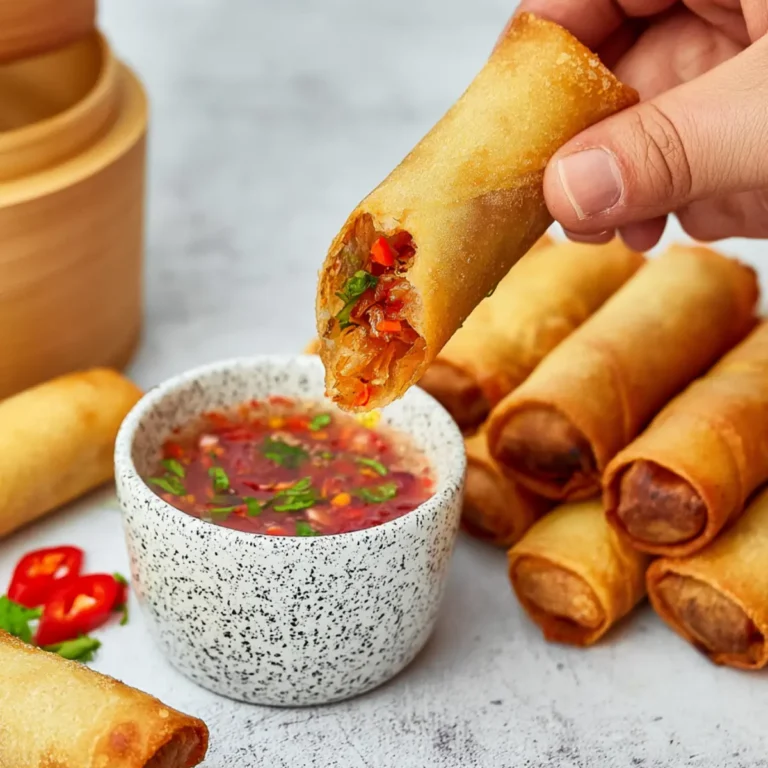 Air Fryer Vegetable Spring Rolls