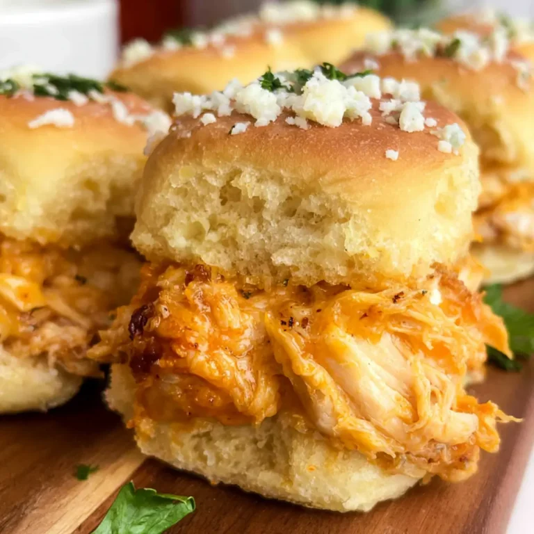 Buffalo Chicken Sliders