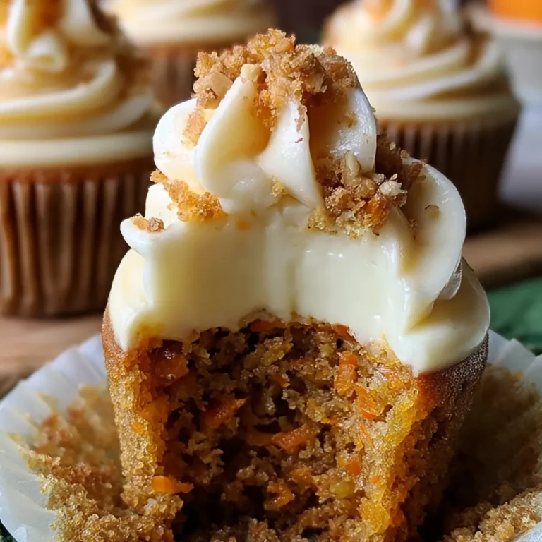 Carrot Cheesecake Cupcakes