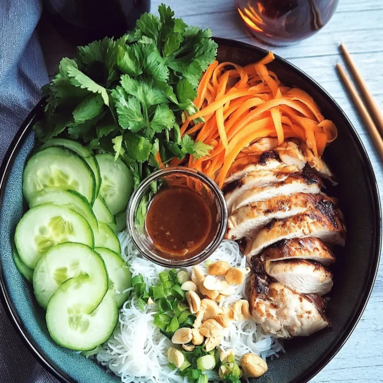 Chicken Spring Roll In A Bowl