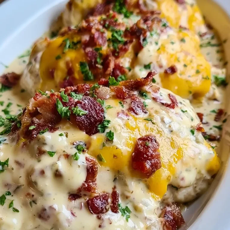 Creamy Slow Cooker Chicken Bacon Ranch