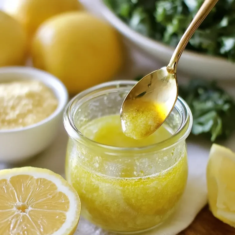 Lemon Parmesan Vinaigrette