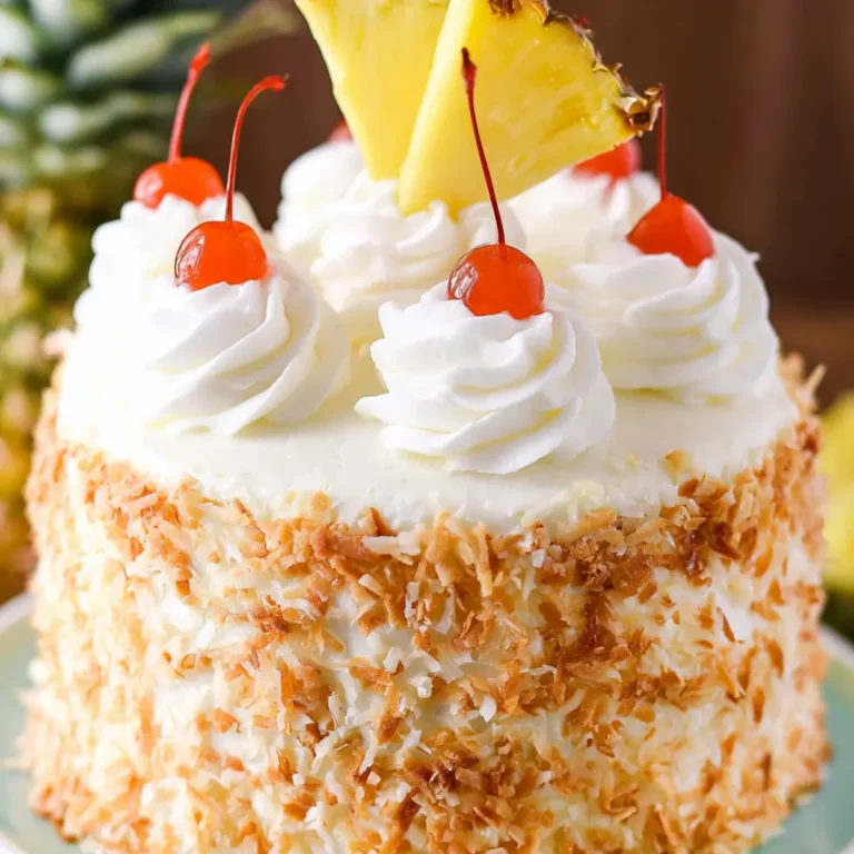 Pina Colada Layer Cake