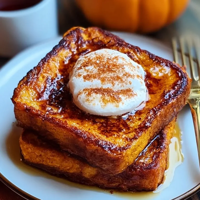 Pumpkin French Toast Breakfast
