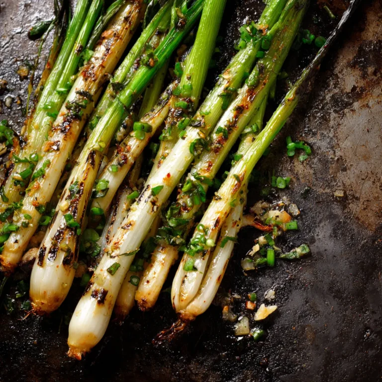 Roasted Spring Onions