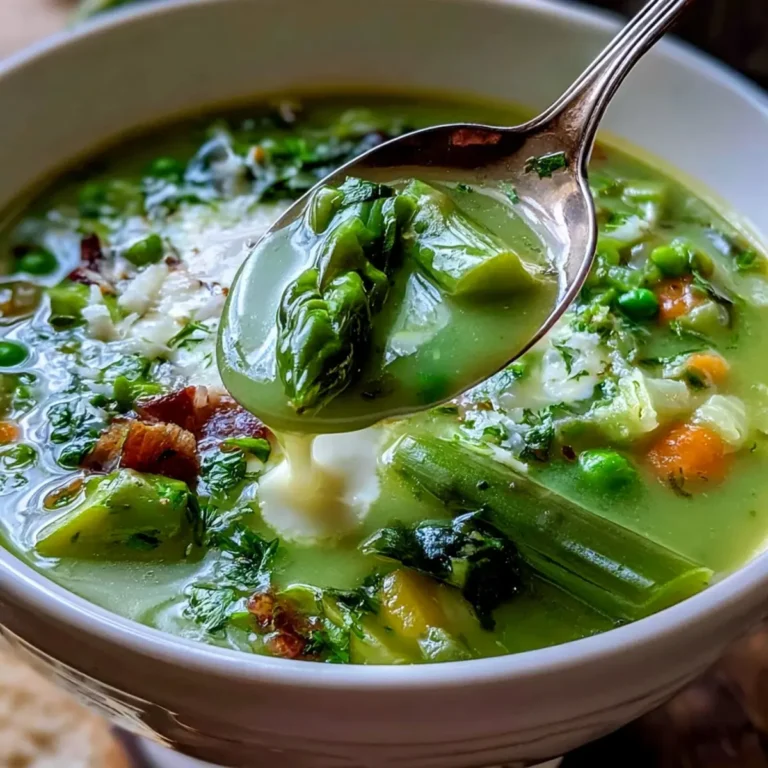 Spring Asparagus Vegetable Soup