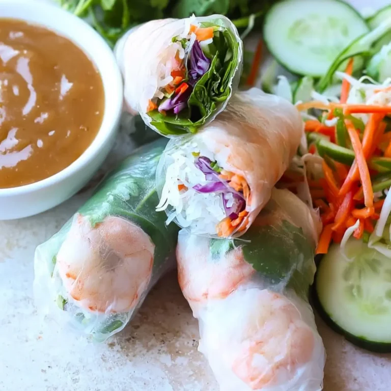 Vietnamese Fresh Spring Rolls