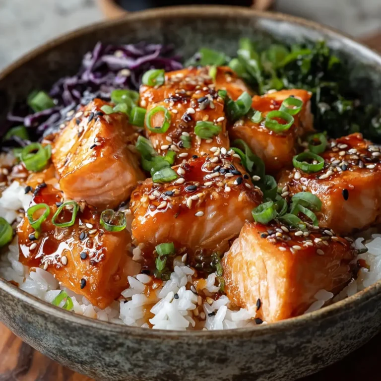 Crispy Salmon and Rice Bowl