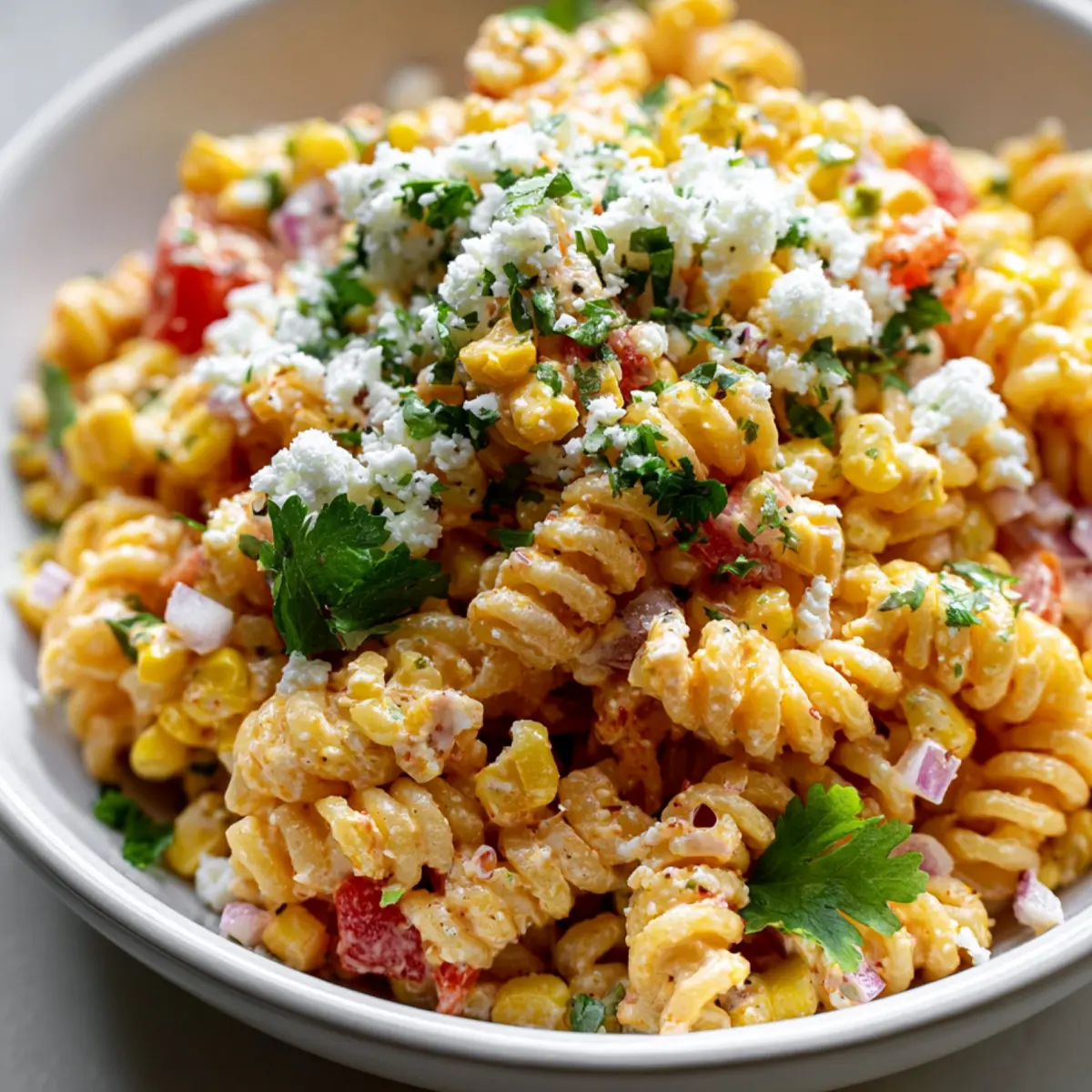 Mexican Street Corn Pasta Salad