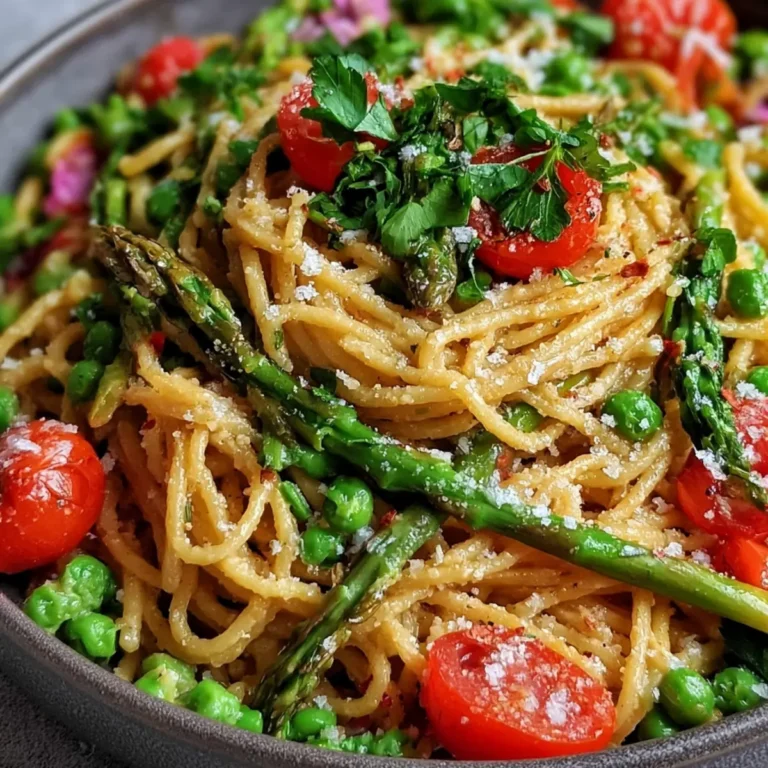 Springtime Pasta Primavera