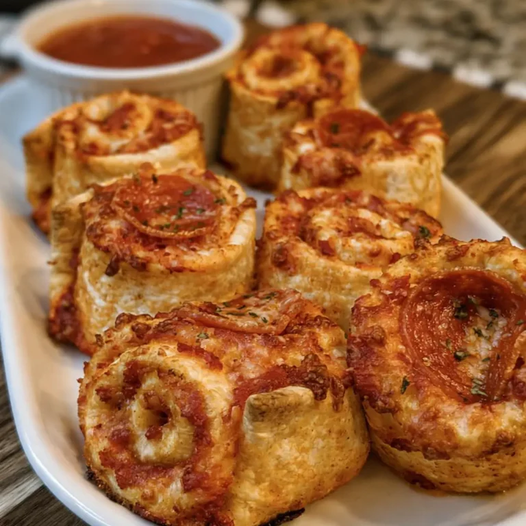 BAKED PEPPERONI PIZZA TORTILLA ROLLS