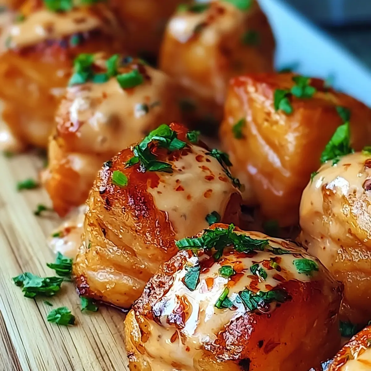 Bang Bang Salmon Bites