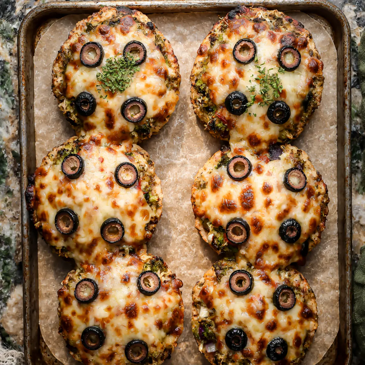 Broccoli Pizzette