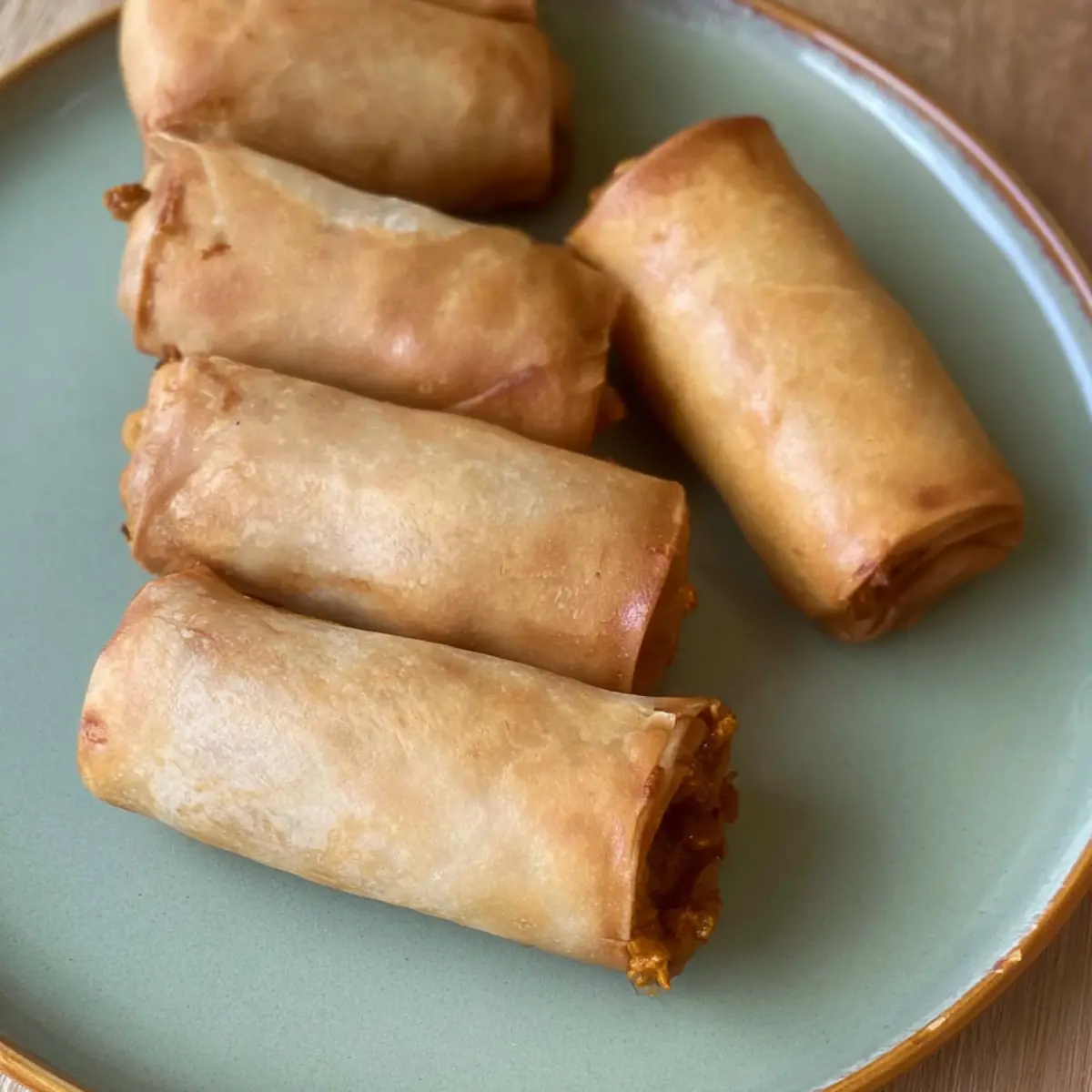 Butter Chicken Spring Rolls