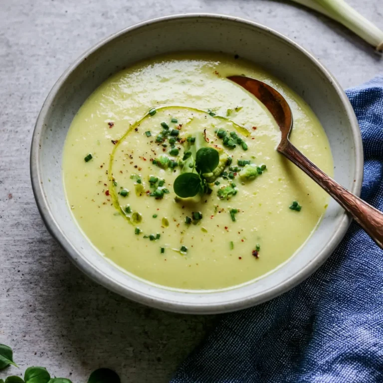 Cauliflower Leek Soup