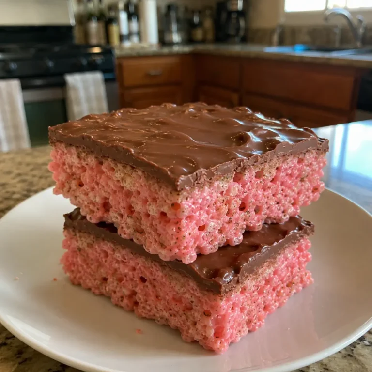 Cherry Rice Krispie Treats