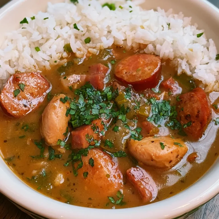 Chicken and Sausage Gumbo