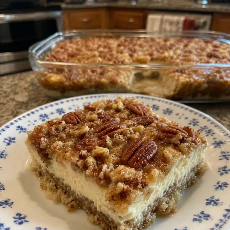 Church Lady Cream Cheese Pecan Dump Cake