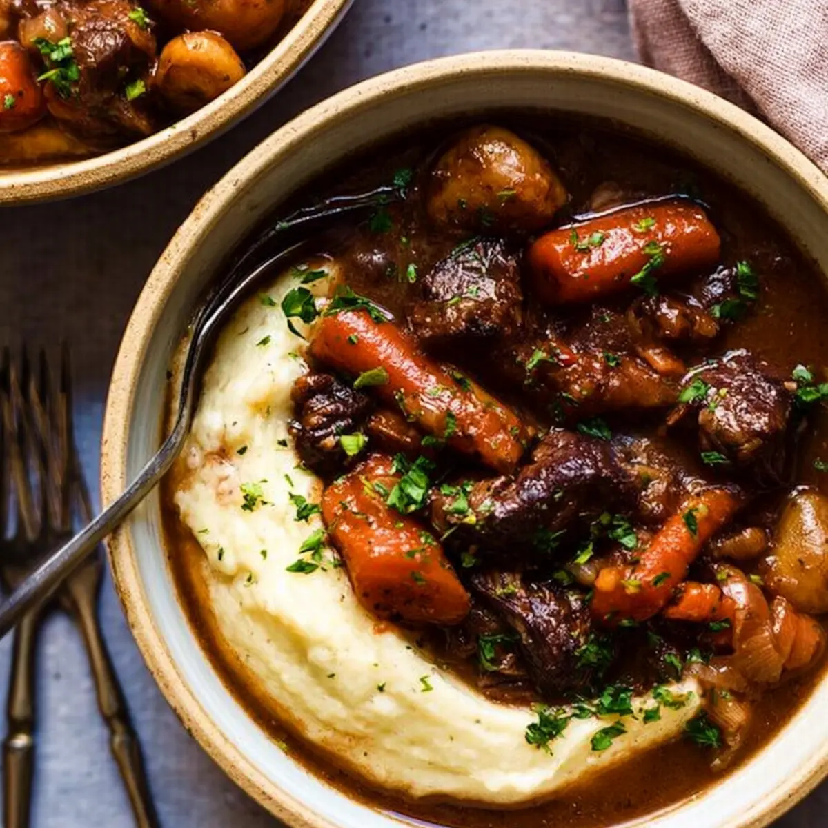 Classic Beef Bourguignon