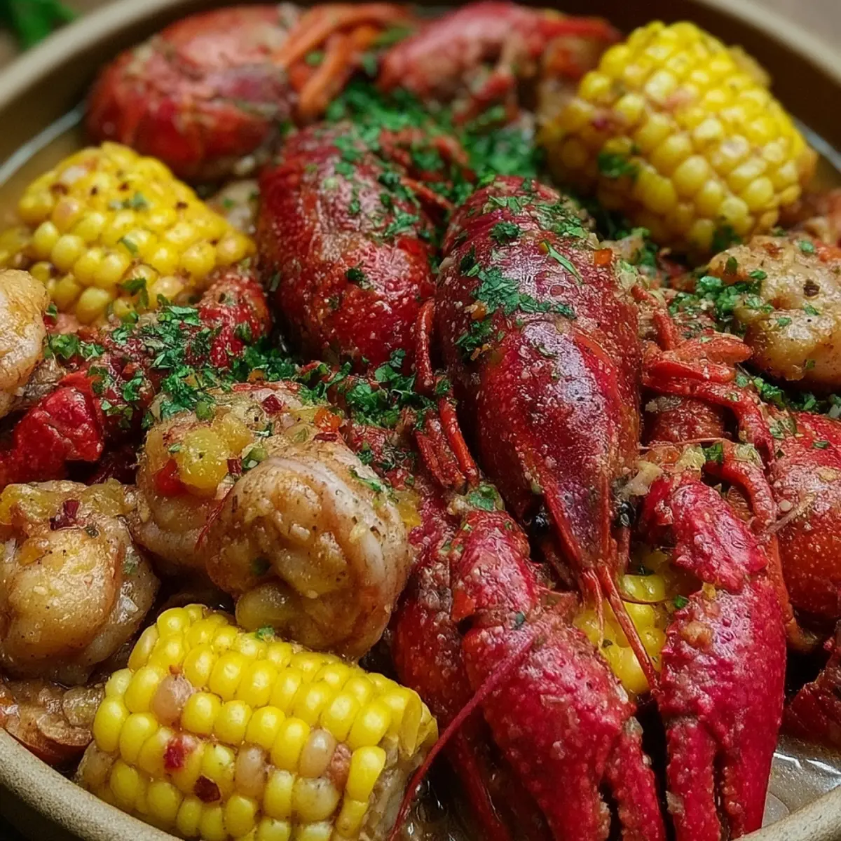 Classic Southern Crawfish Boil