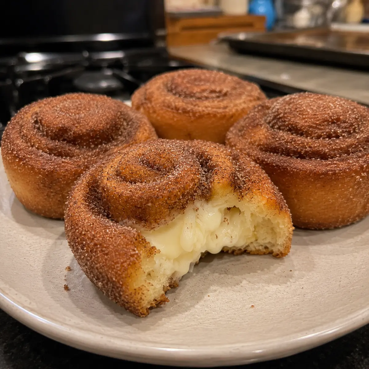 Cream Cheese-Filled Cinnamon Rolls