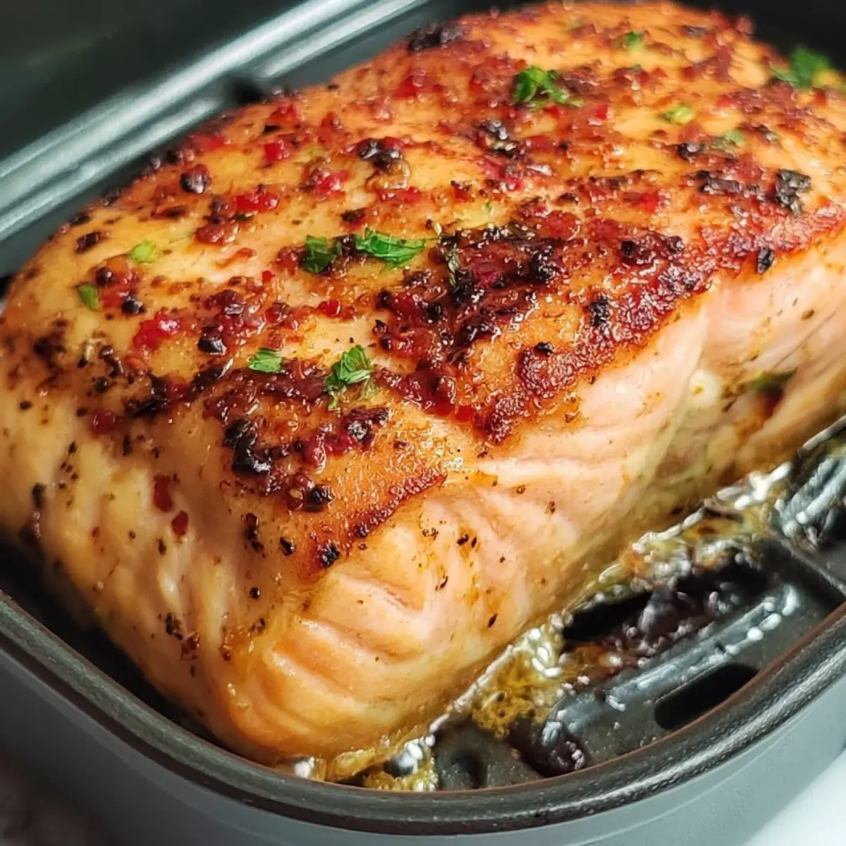 Crispy Air Fryer Salmon