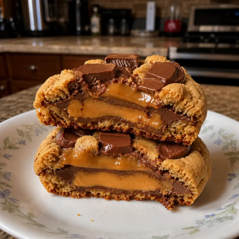Double Reeses Peanut Butter Cookies