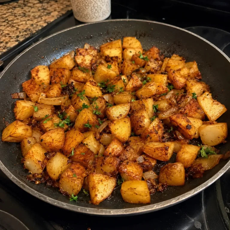 Fried Potatoes and Onions