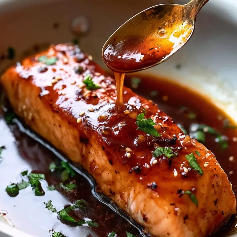 Honey Garlic Glazed Salmon