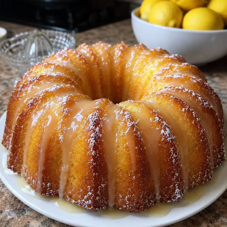 Lemon Bundt Cake