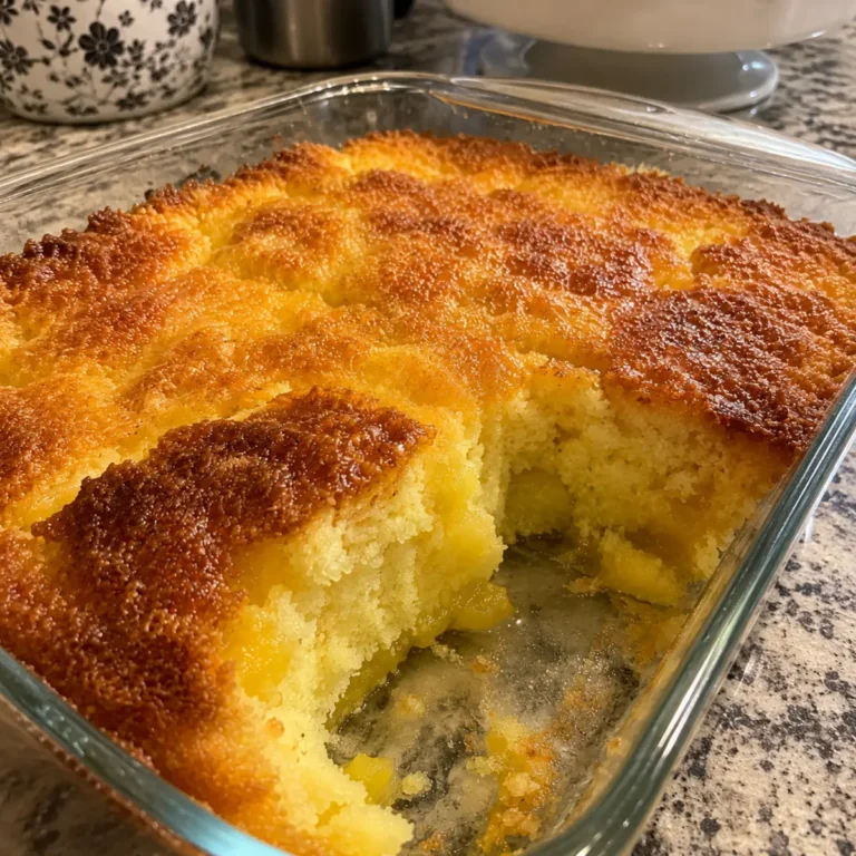 Lemon Dump Cake