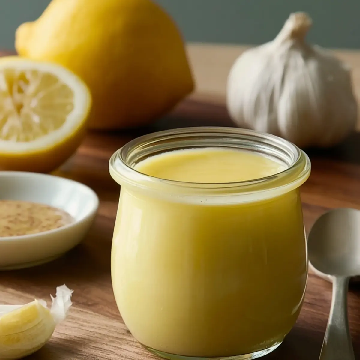 Lemon Garlic Dijon Vinaigrette