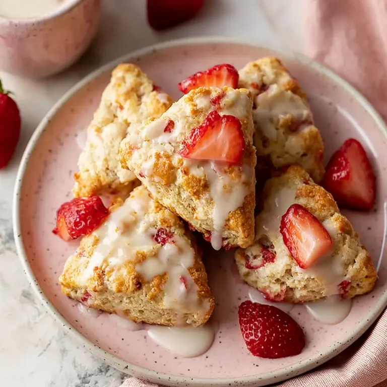 Mini Strawberry Scones