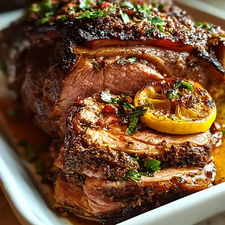 Moroccan Spiced Lamb Shoulder
