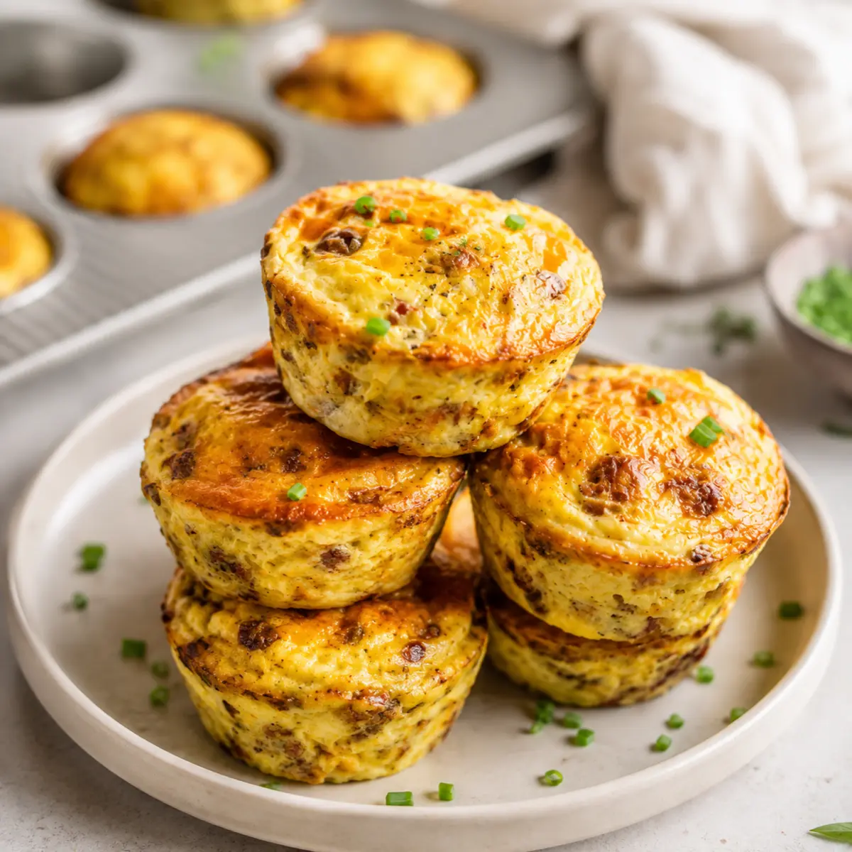 Muffin Tin Baked Eggs