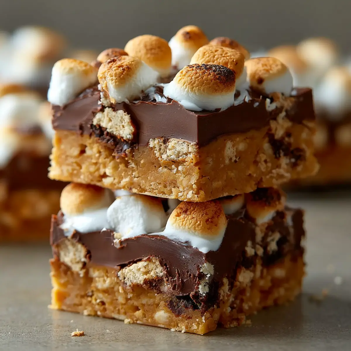 No-Bake S'mores Bars
