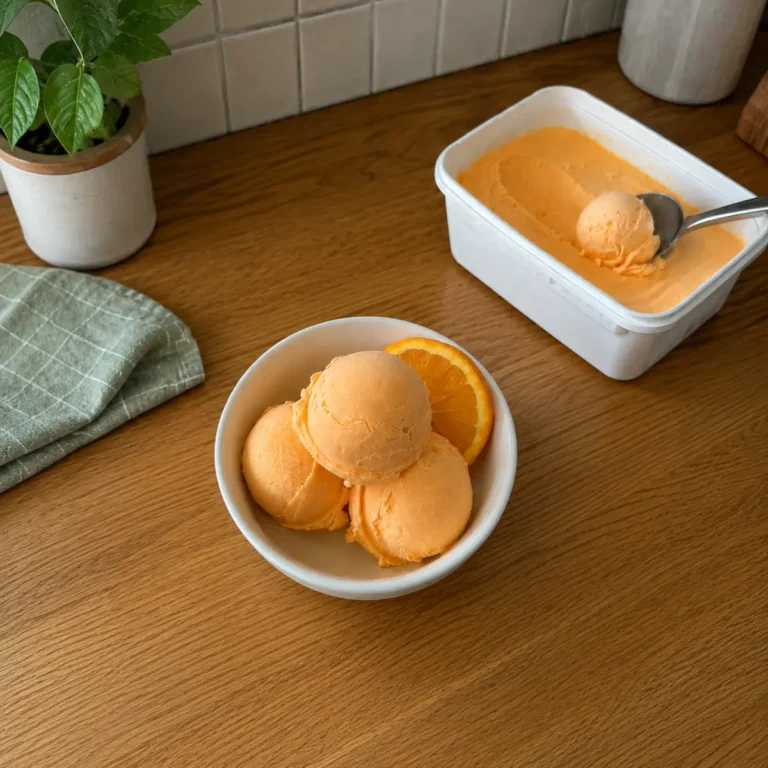 Orange Crush Sherbet