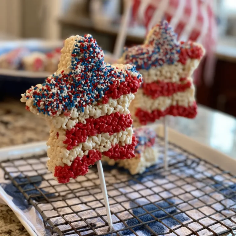 Patriotic Rice Krispie Treats