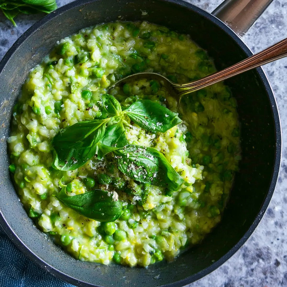 Pea Risotto