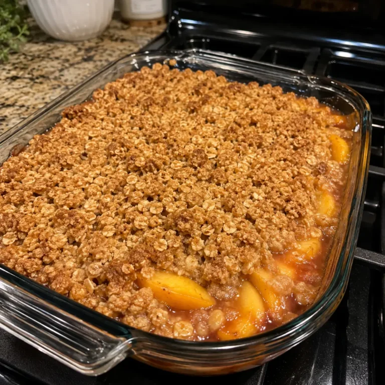 Perfect Peach Crisp