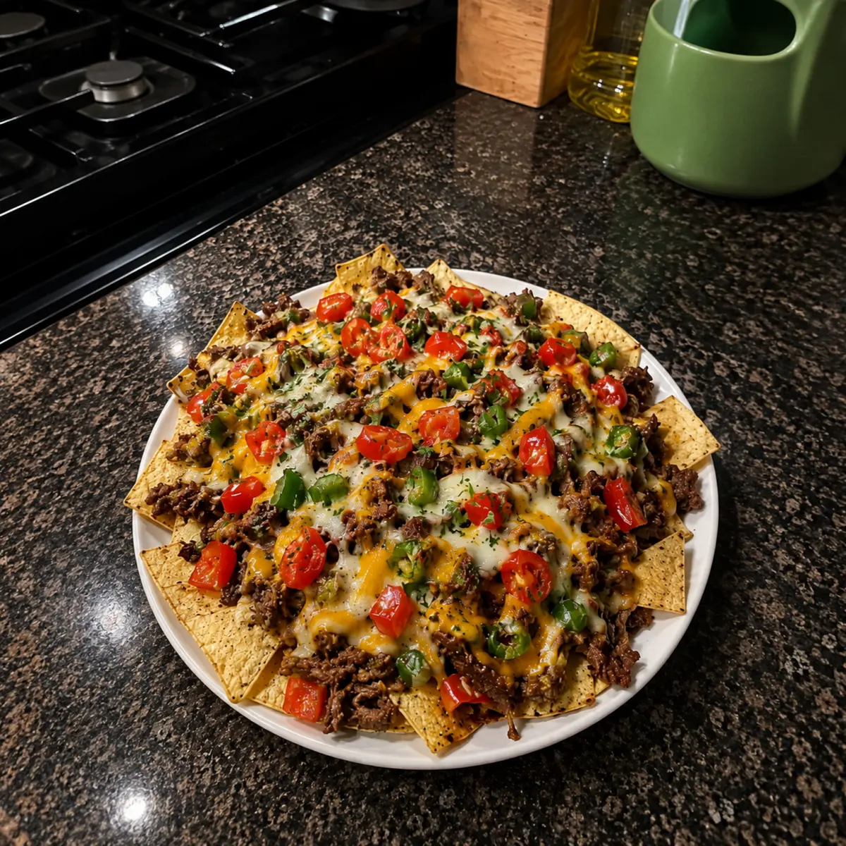 Philly Cheesesteak Nachos