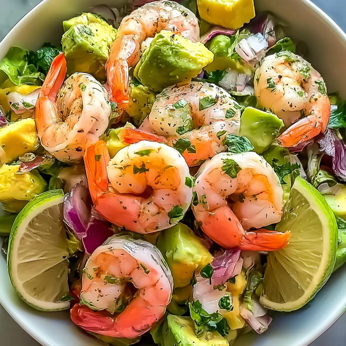 Shrimp Avocado Salad