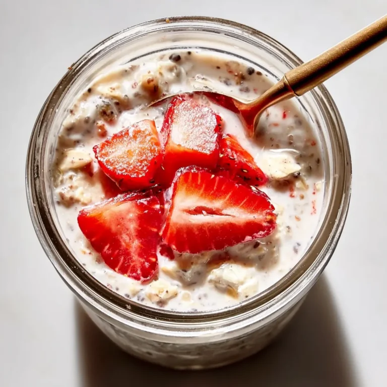 Strawberry Overnight Oats