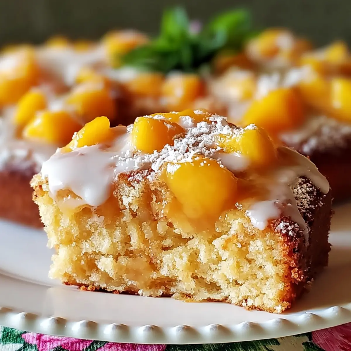 Summer Peach Cake