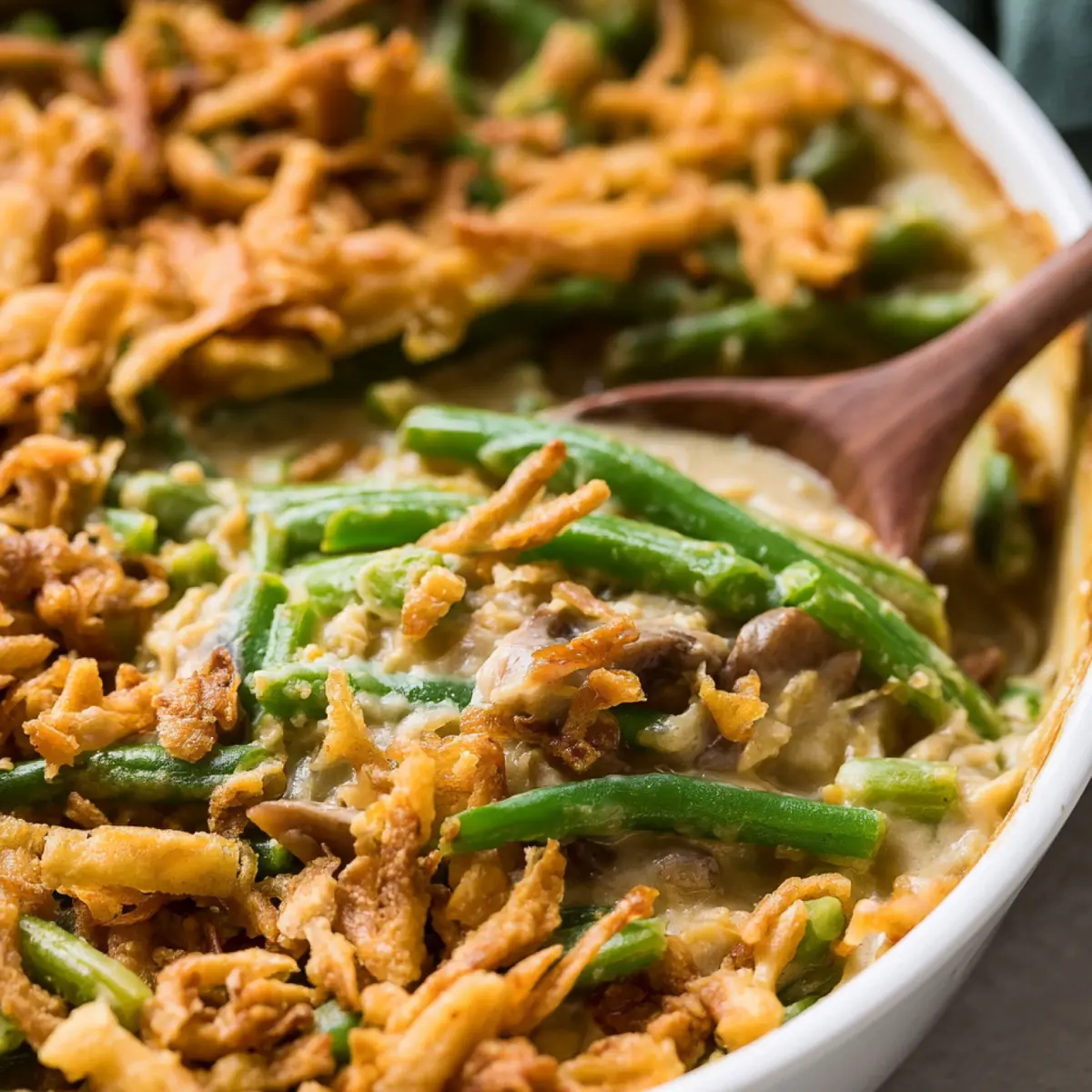 Vegan Green Bean Casserole