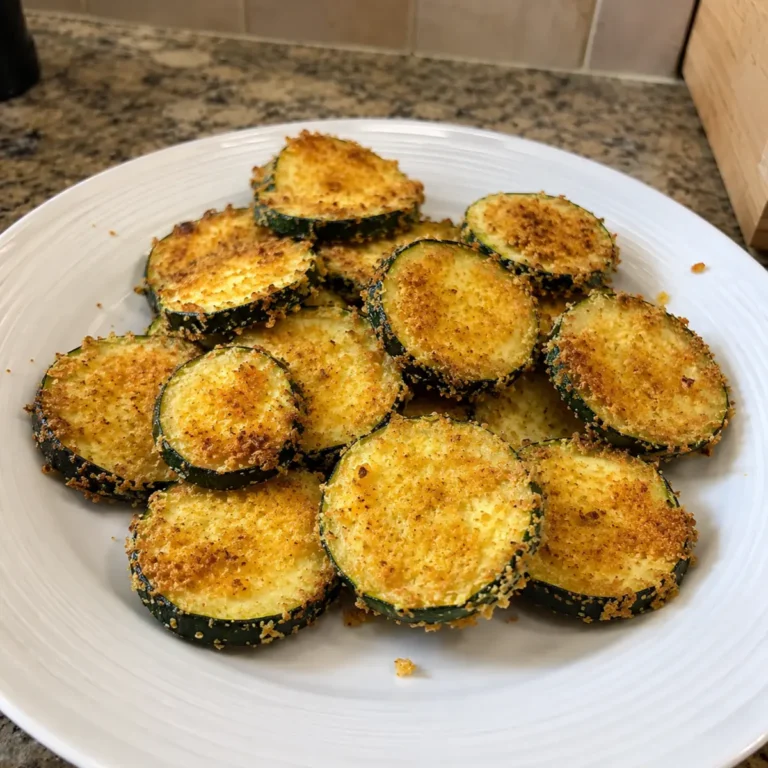 Zucchini Parmesan Crisps